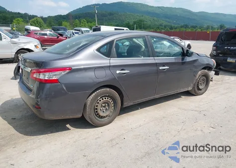 2013 Nissan Sentra S from USA, damaged, VIN 3N1AB7APXDL757941